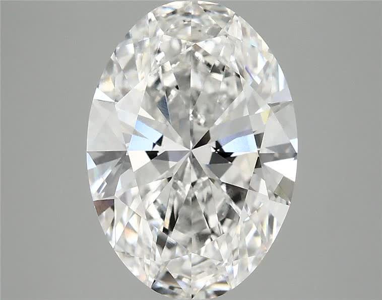 3.6ct Oval F VS2 Lab-Grown Diamond