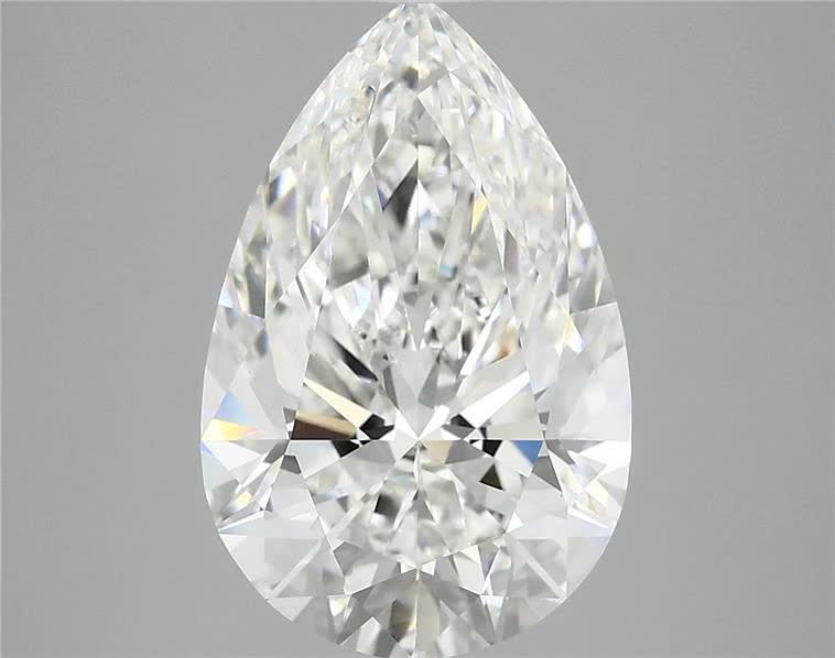 3.08ct Pear D VS2 Lab-Grown Diamond