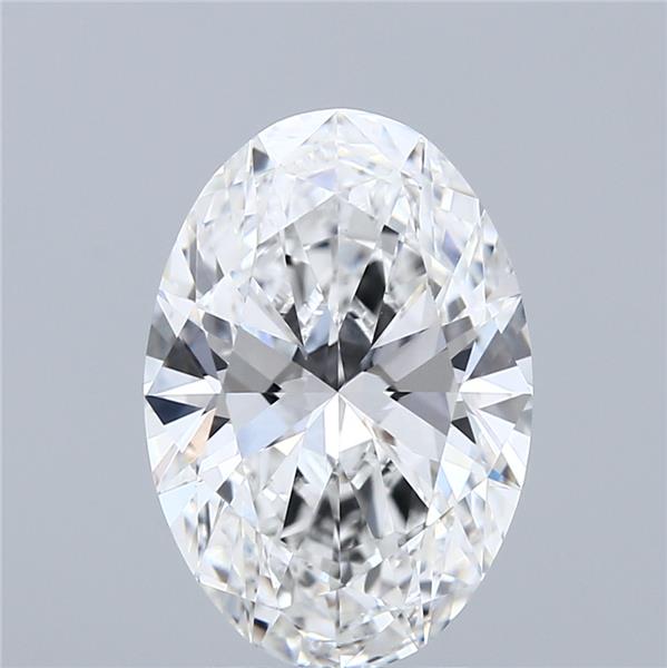 3.75ct Oval D VVS2 Lab-Grown Diamond