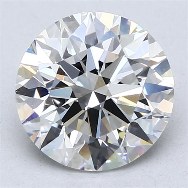 2.5ct Round E VVS2 Lab-Grown Diamond