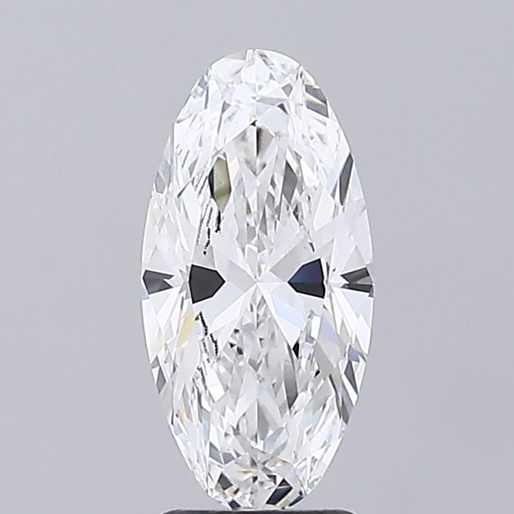 2.55ct Moval E VVS2 Lab-Grown Diamond