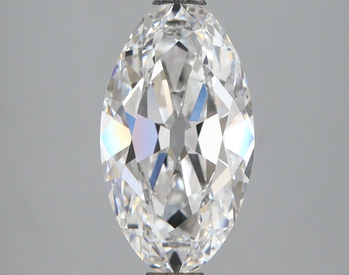 2.5ct Moval D VVS2 Lab-Grown Diamond