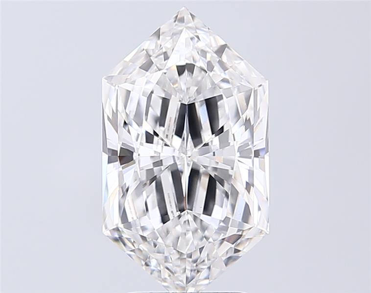 3.01ct Hexagonal D VVS2 Lab-Grown Diamond