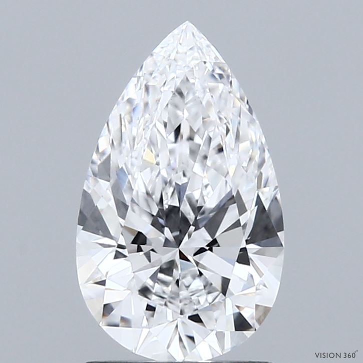 1.6ct Pear D VVS2 Lab-Grown Diamond