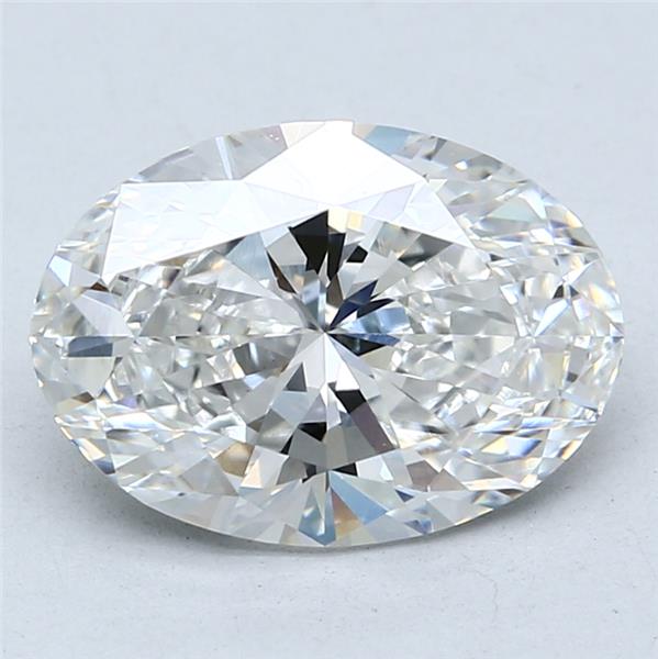 3.51ct Oval F VVS2 Lab-Grown Diamond