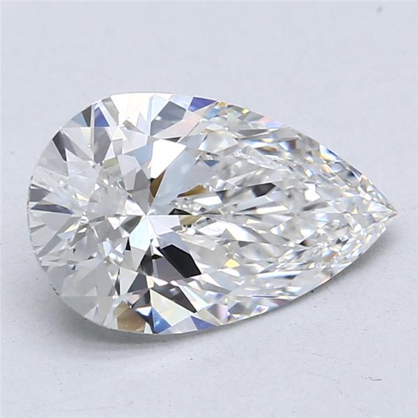 2.55ct Pear D VS1 Lab-Grown Diamond