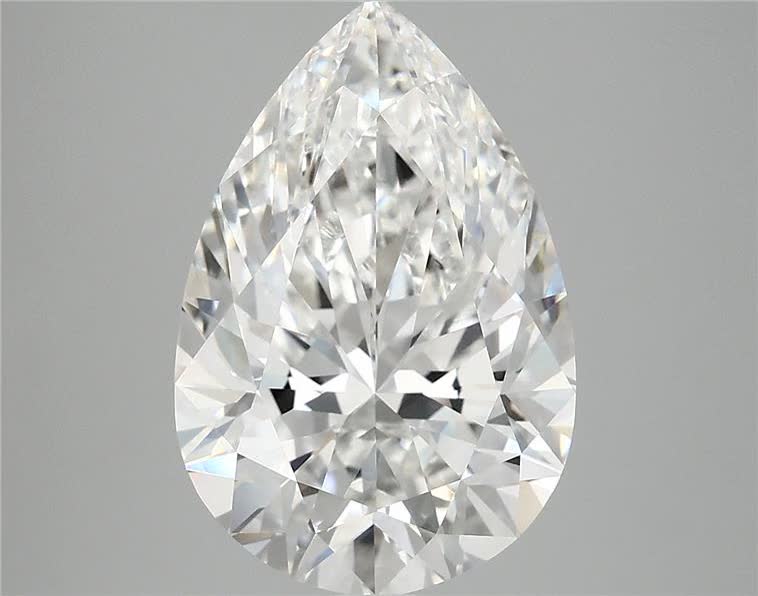 3.38ct Pear F VS1 Lab-Grown Diamond