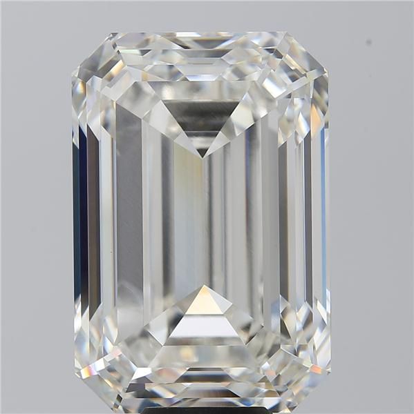 15.05 Carat EMERALD Shape G Colour VVS2 Clarity  Cut - White Lab Diamond - 2770021