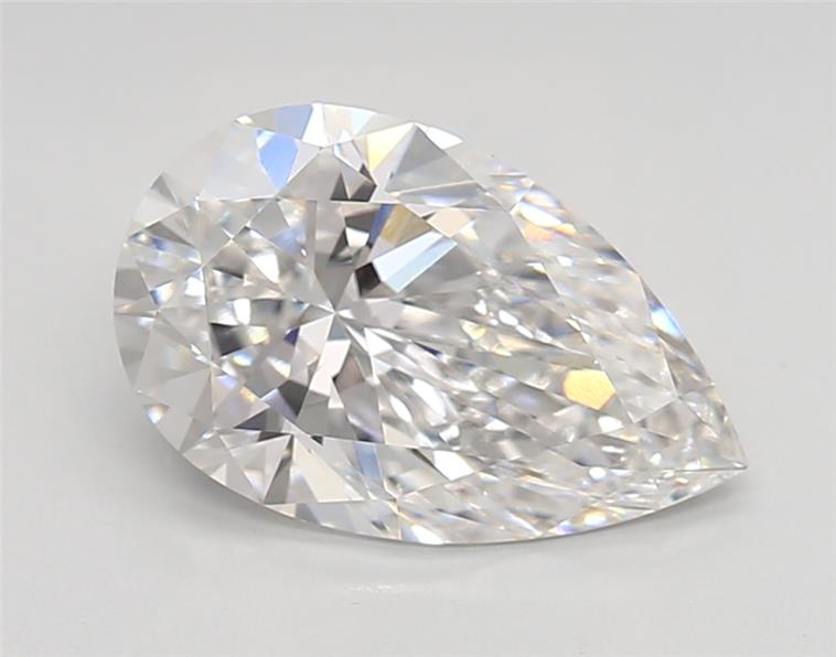 2.2ct Pear D VVS2 Lab-Grown Diamond