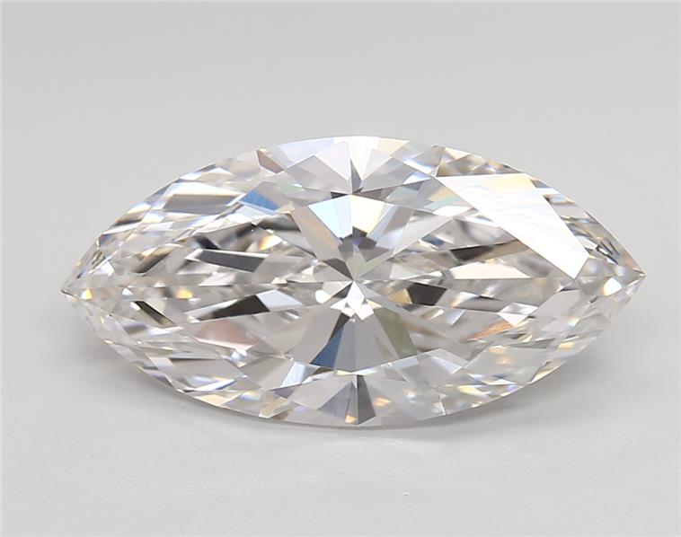4.23ct Marquise F VVS2 Lab-Grown Diamond
