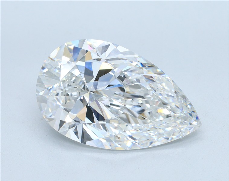 7.03ct Pear E VVS2 Lab-Grown Diamond