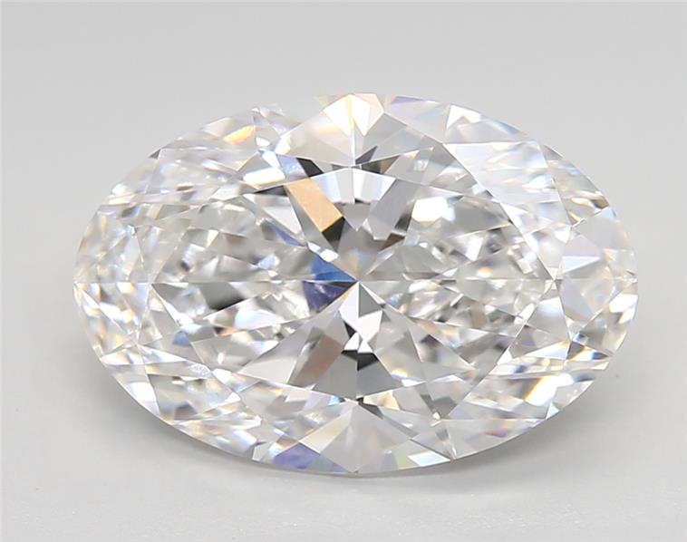 4.27ct Oval D VVS2 Lab-Grown Diamond