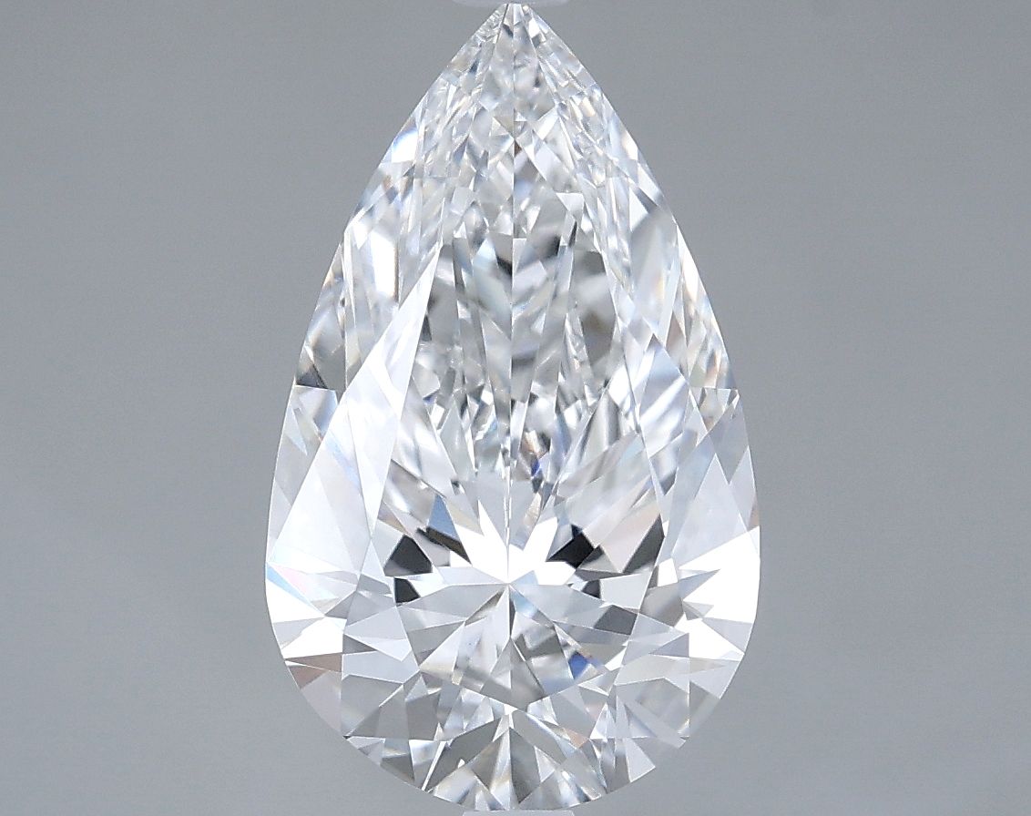 3.09ct Pear D VVS2 Lab-Grown Diamond