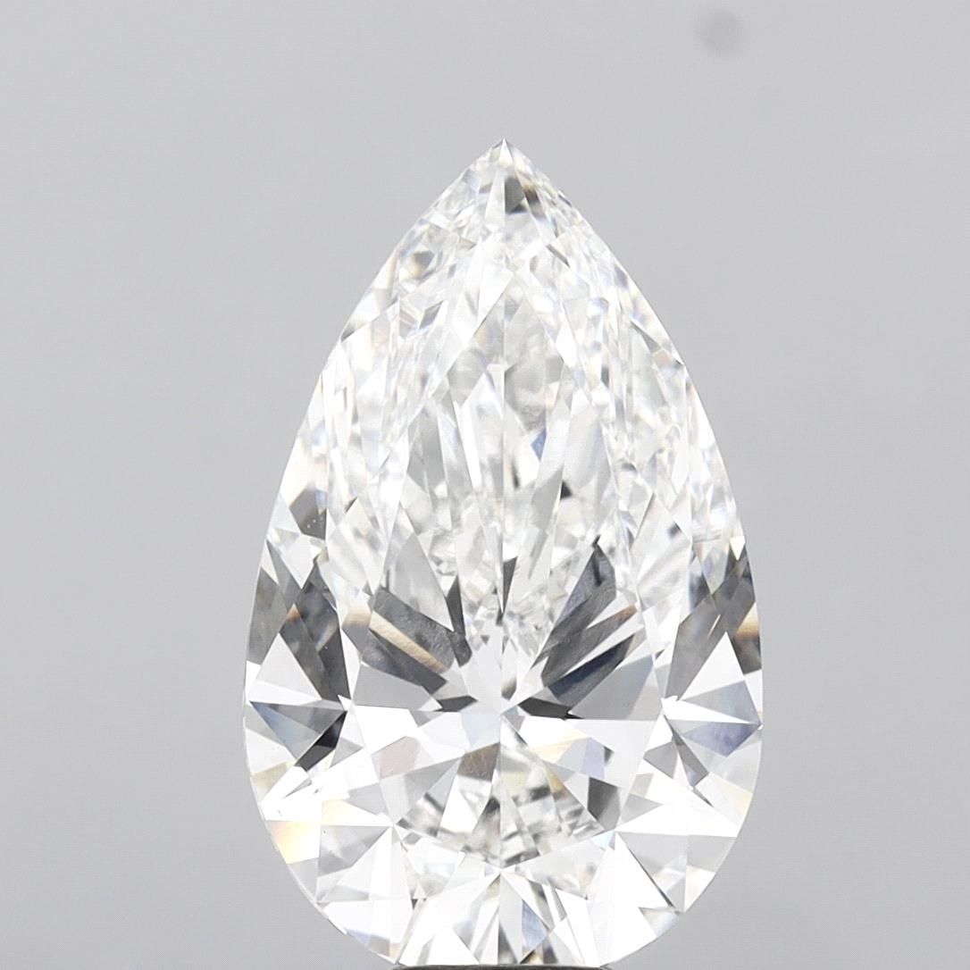 10.51 Carat PEAR Shape E Colour VVS2 Clarity  Cut - White Lab Diamond - 2685898
