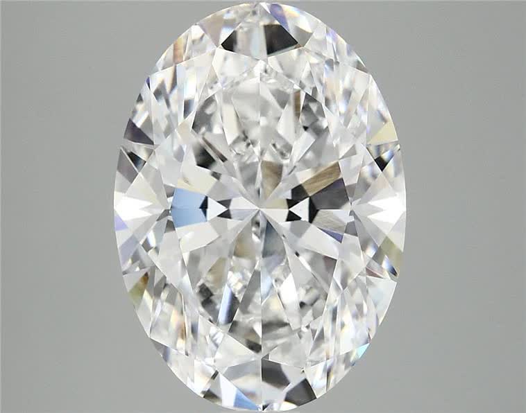 3.58ct Oval F VVS2 Lab-Grown Diamond