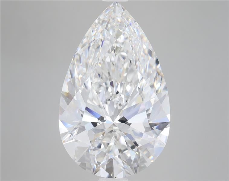 7.04ct Pear F VVS2 Lab-Grown Diamond