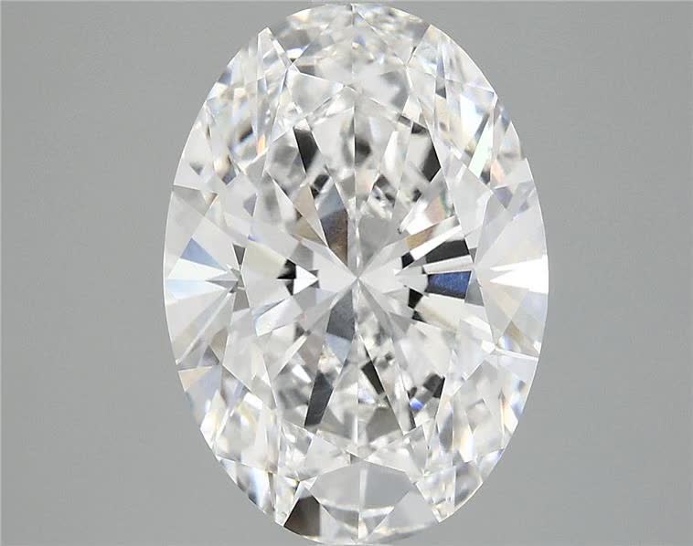 3.59ct Oval F VVS2 Lab-Grown Diamond
