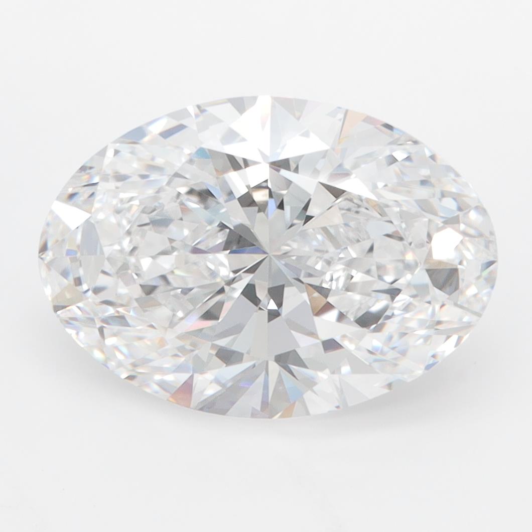 3.95ct Oval D IF Lab-Grown Diamond