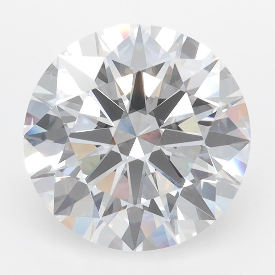 3.33ct Round D IF Lab-Grown Diamond