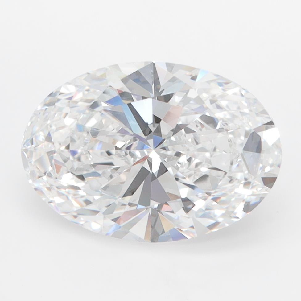 3.08ct Oval D IF Lab-Grown Diamond