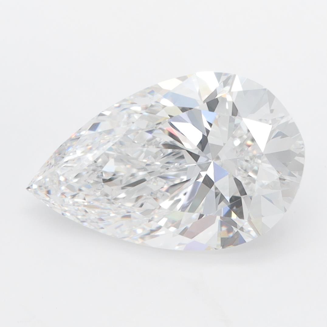 3.1ct Pear D IF Lab-Grown Diamond