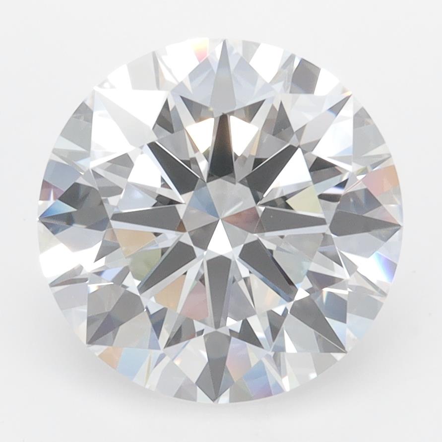 3ct Round D IF Lab-Grown Diamond