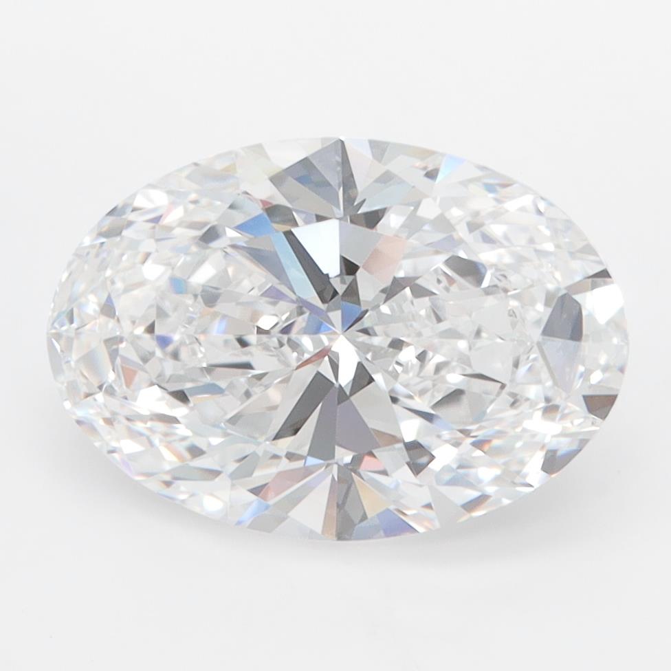 3ct Oval D VVS1 Lab-Grown Diamond