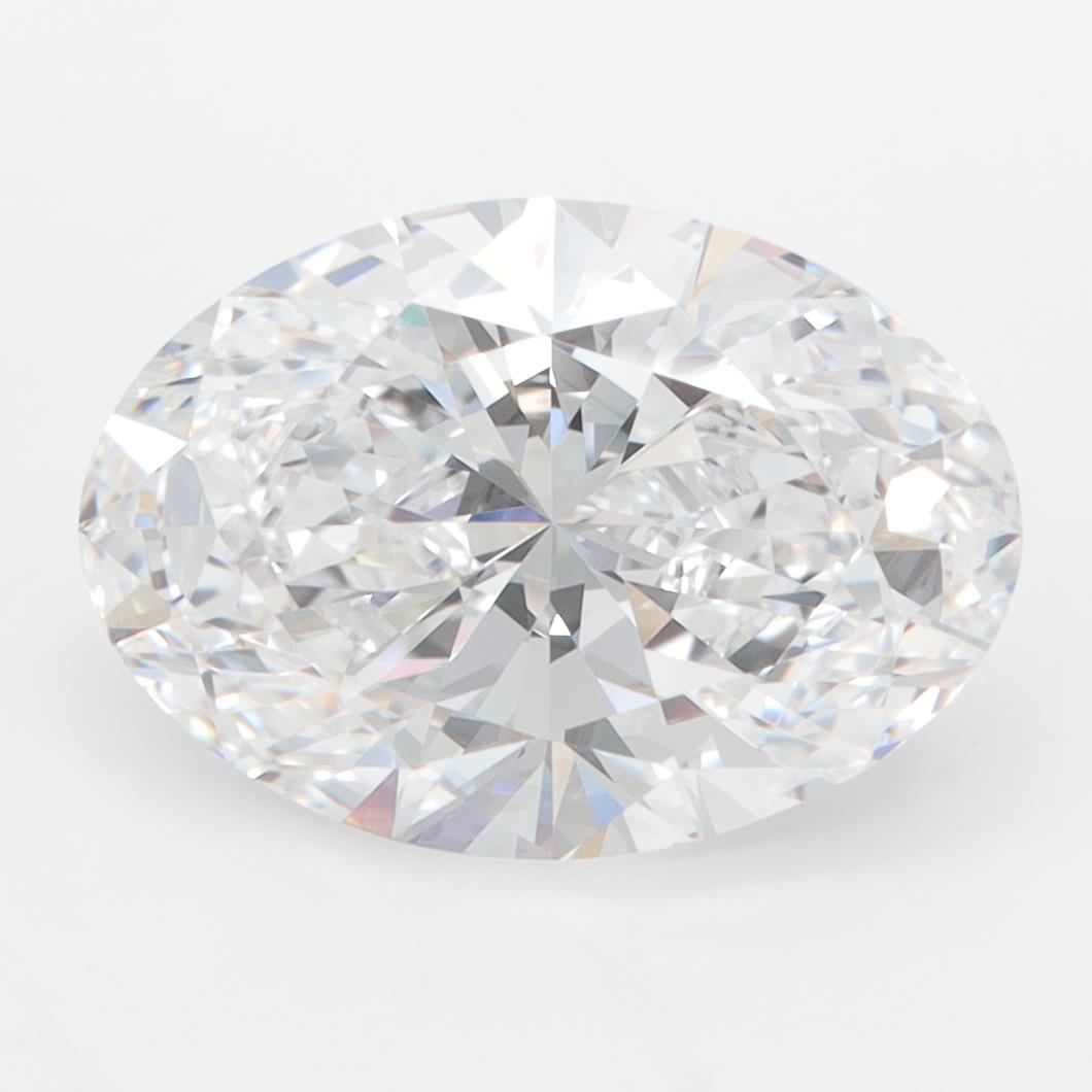 3.08ct Oval D IF Lab-Grown Diamond