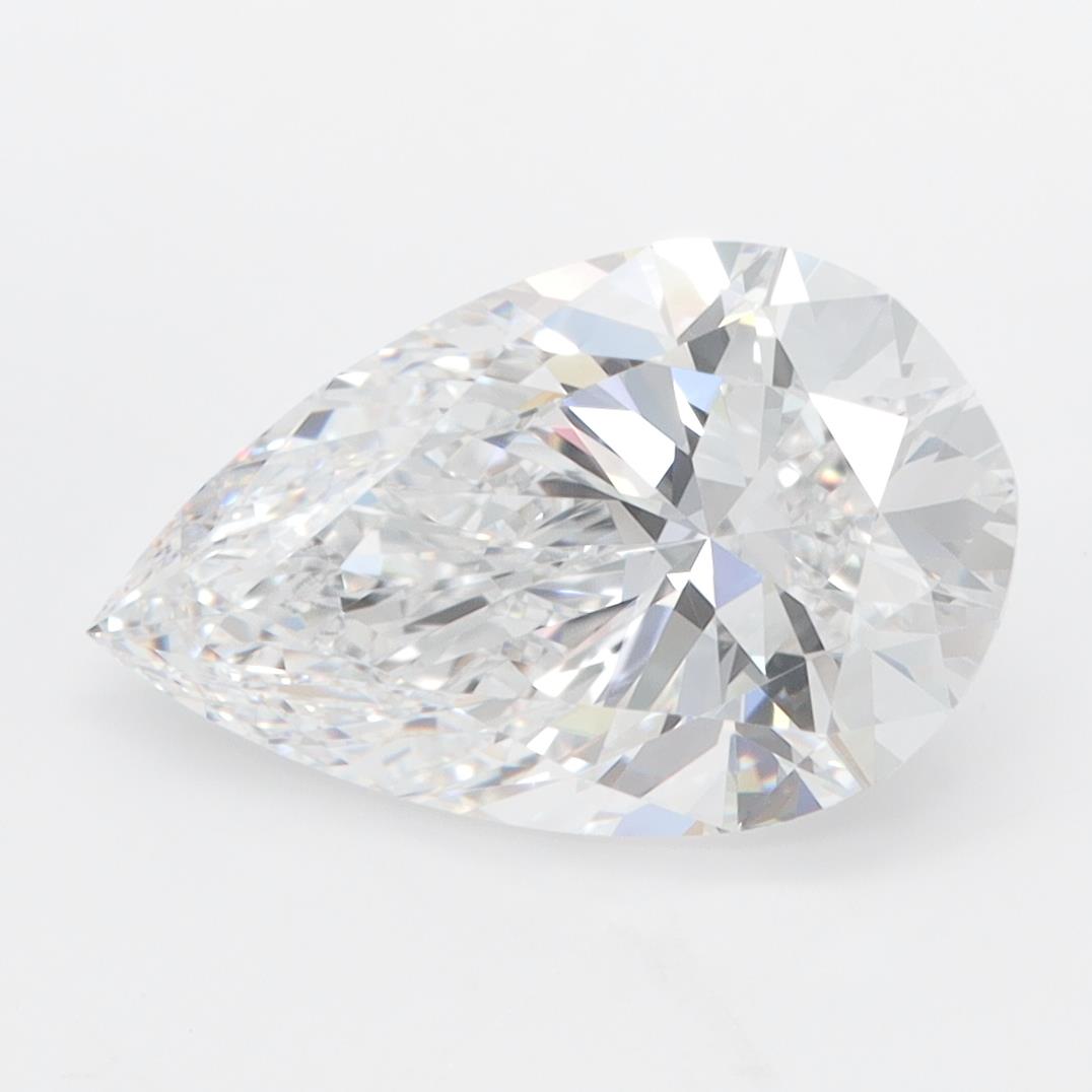3.1ct Pear D IF Lab-Grown Diamond
