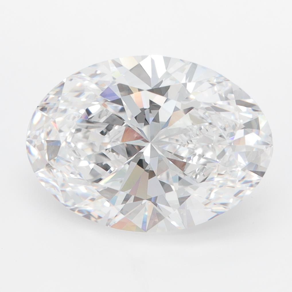 3.5ct Oval D IF Lab-Grown Diamond