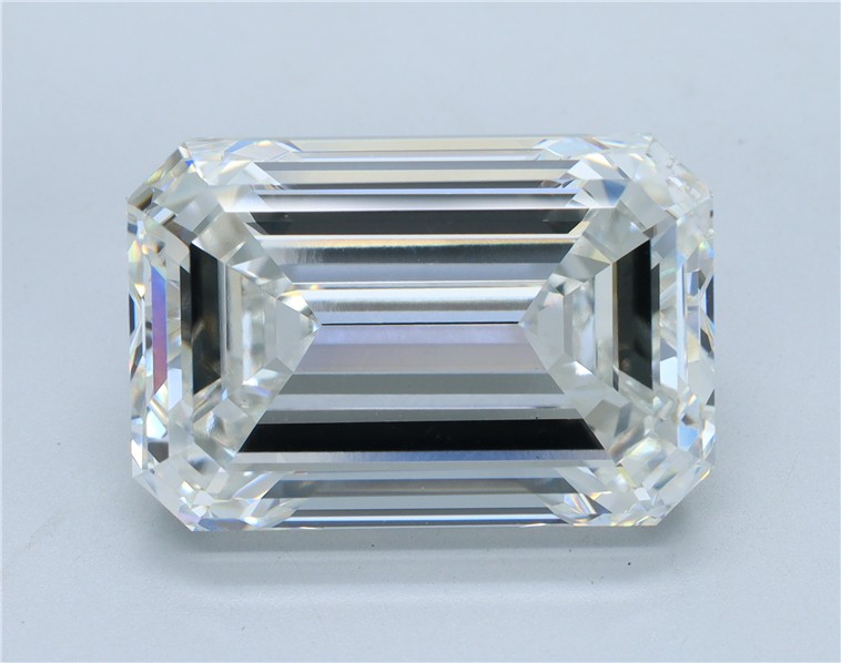 19.03 Carat EMERALD Shape G Colour VVS2 Clarity  Cut - White Lab Diamond - 2690838