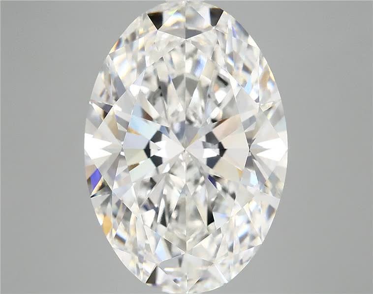 5.02ct Oval F VS2 Lab-Grown Diamond
