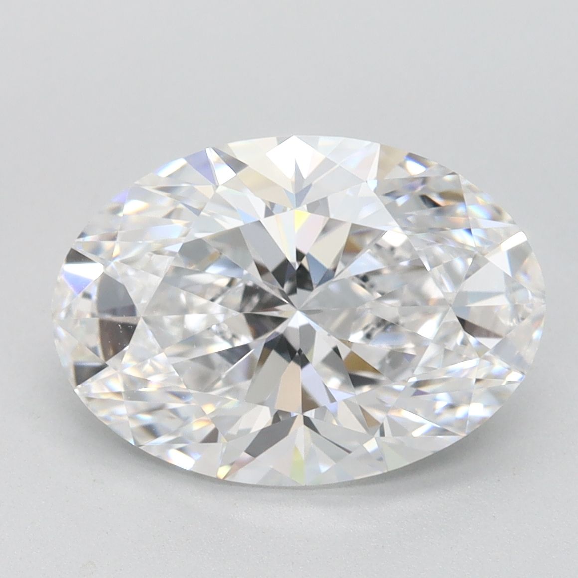 3.14ct Oval D FL Lab-Grown Diamond