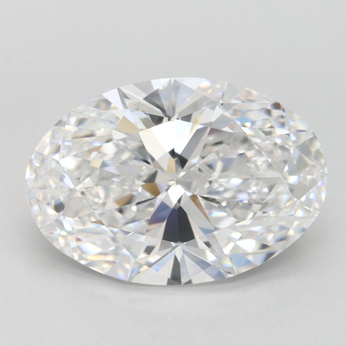 3.21ct Oval D FL Lab-Grown Diamond