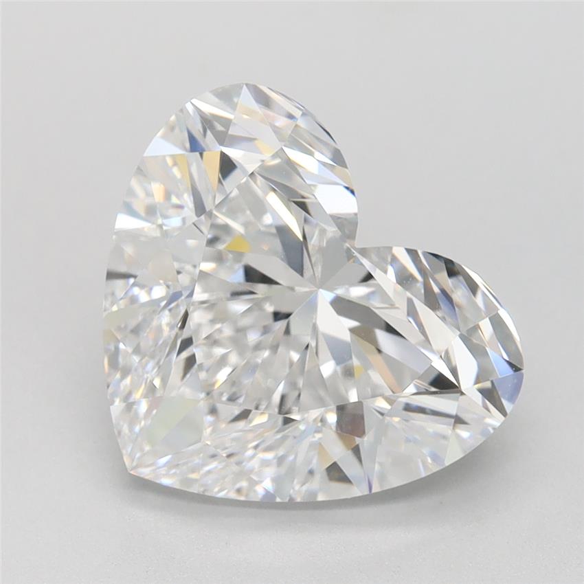 3.64ct Heart D FL Lab-Grown Diamond
