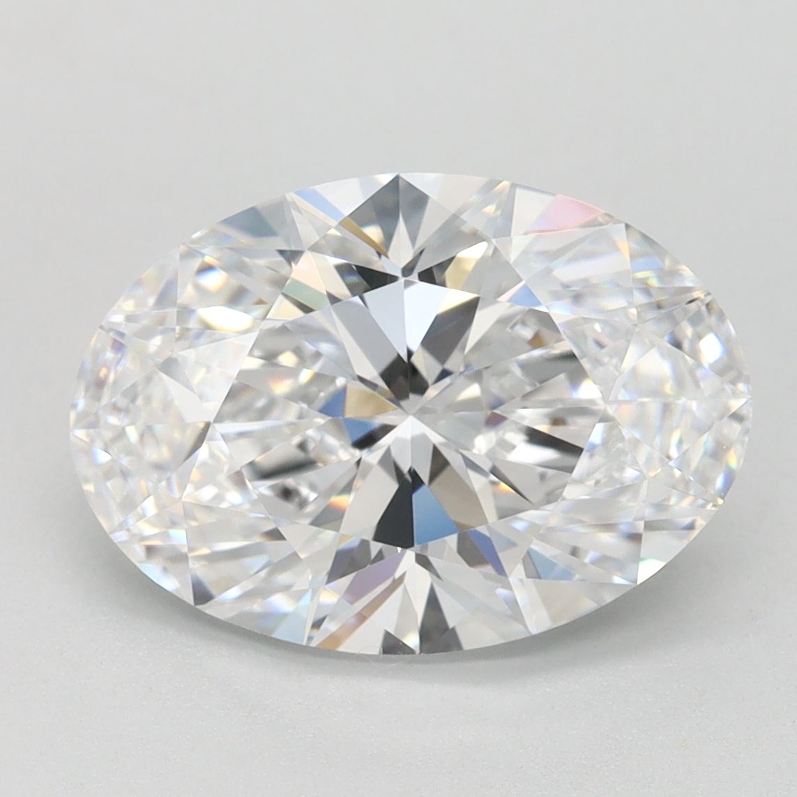 3ct Oval D FL Lab-Grown Diamond