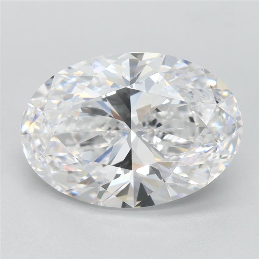 3ct Oval D VVS1 Lab-Grown Diamond