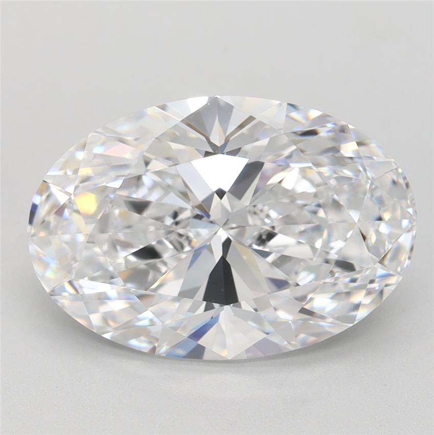 3.65ct Oval D FL Lab-Grown Diamond