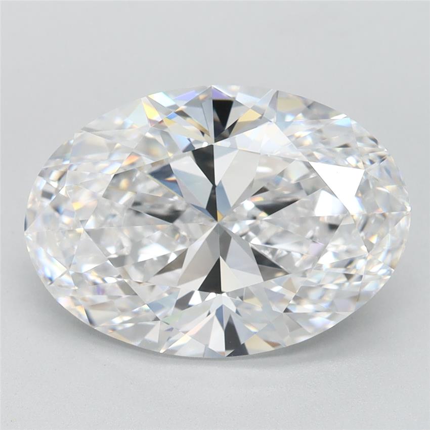 3.87ct Oval D FL Lab-Grown Diamond