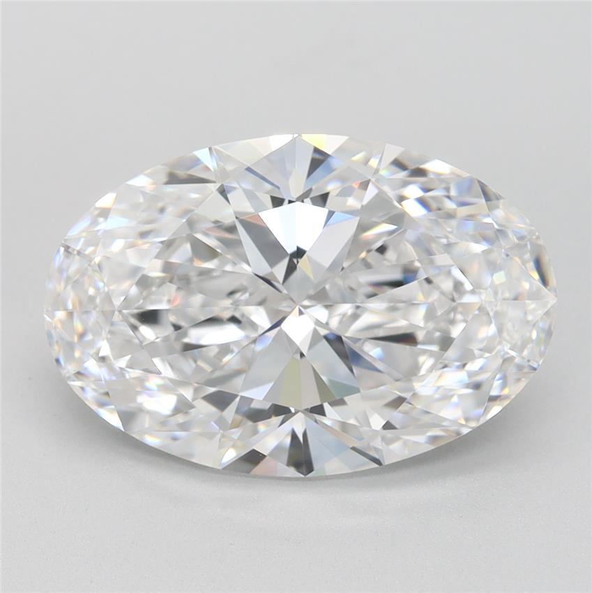 4ct Oval D VVS1 Lab-Grown Diamond