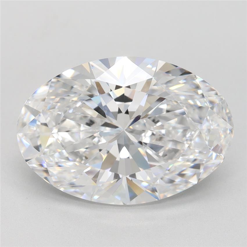 4.04ct Oval D FL Lab-Grown Diamond