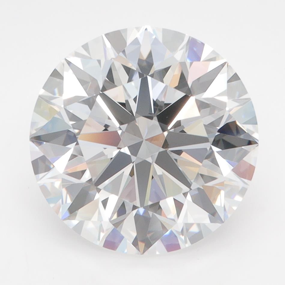 4.54ct Round D IF Lab-Grown Diamond