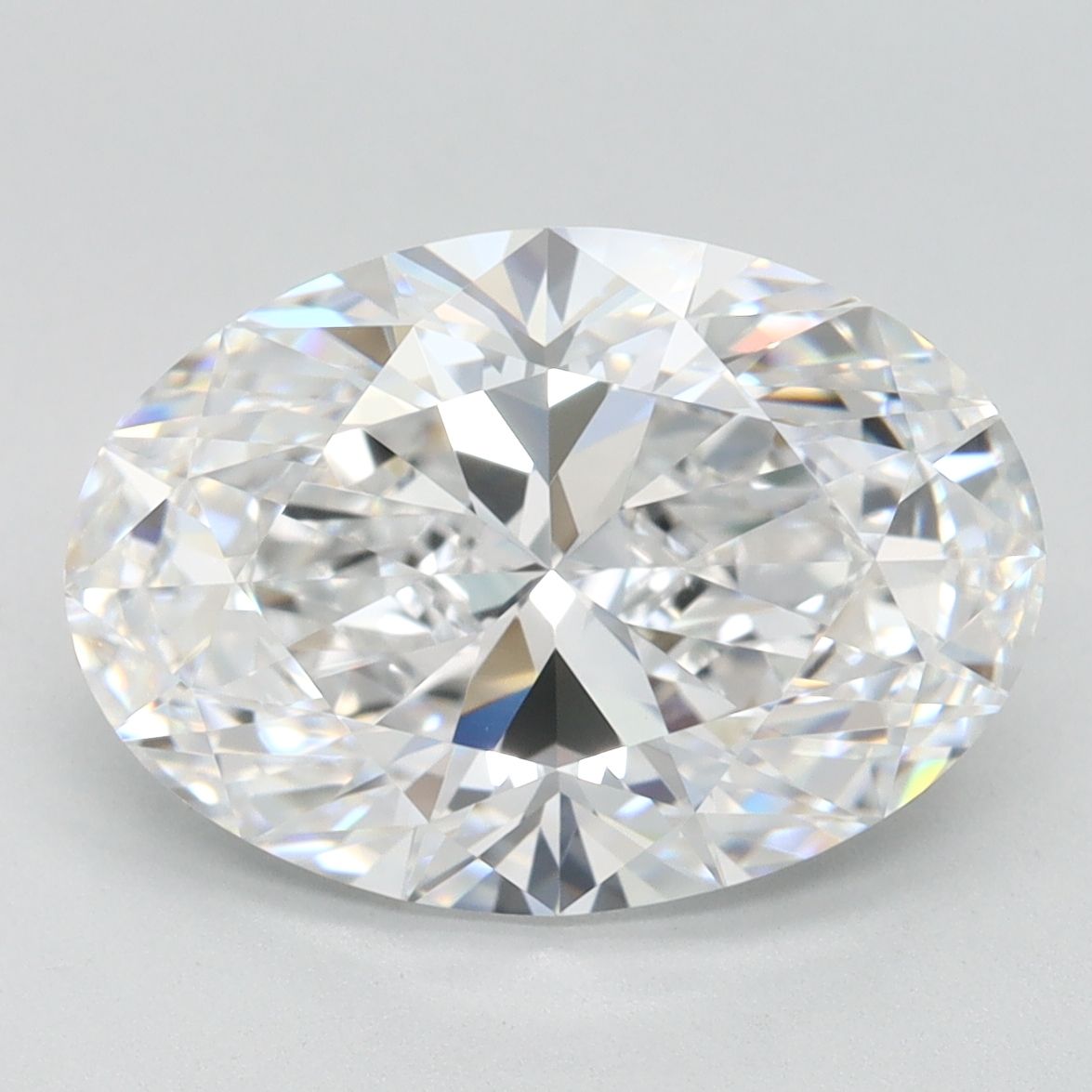 3.7ct Oval D FL Lab-Grown Diamond