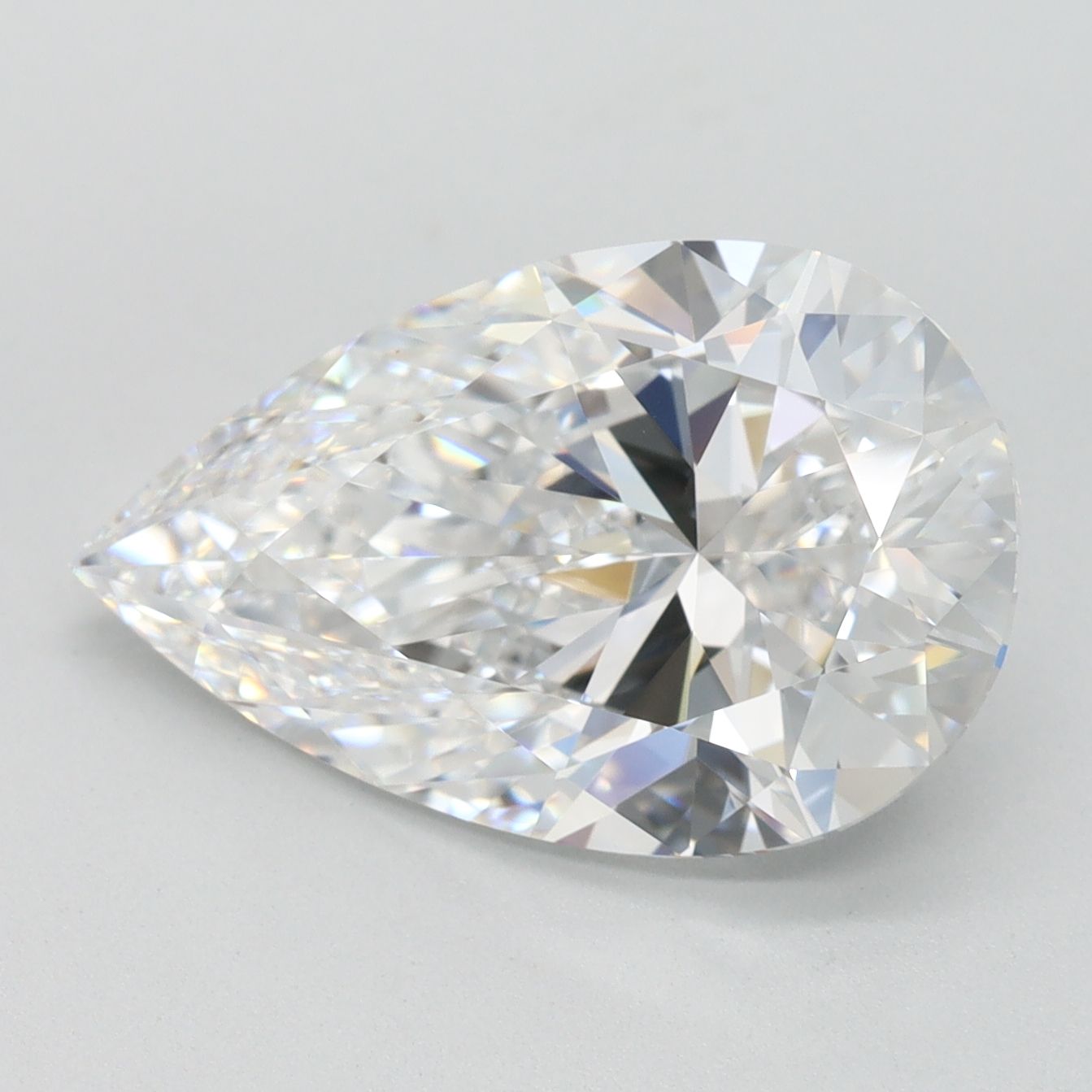 4.11ct Pear D FL Lab-Grown Diamond