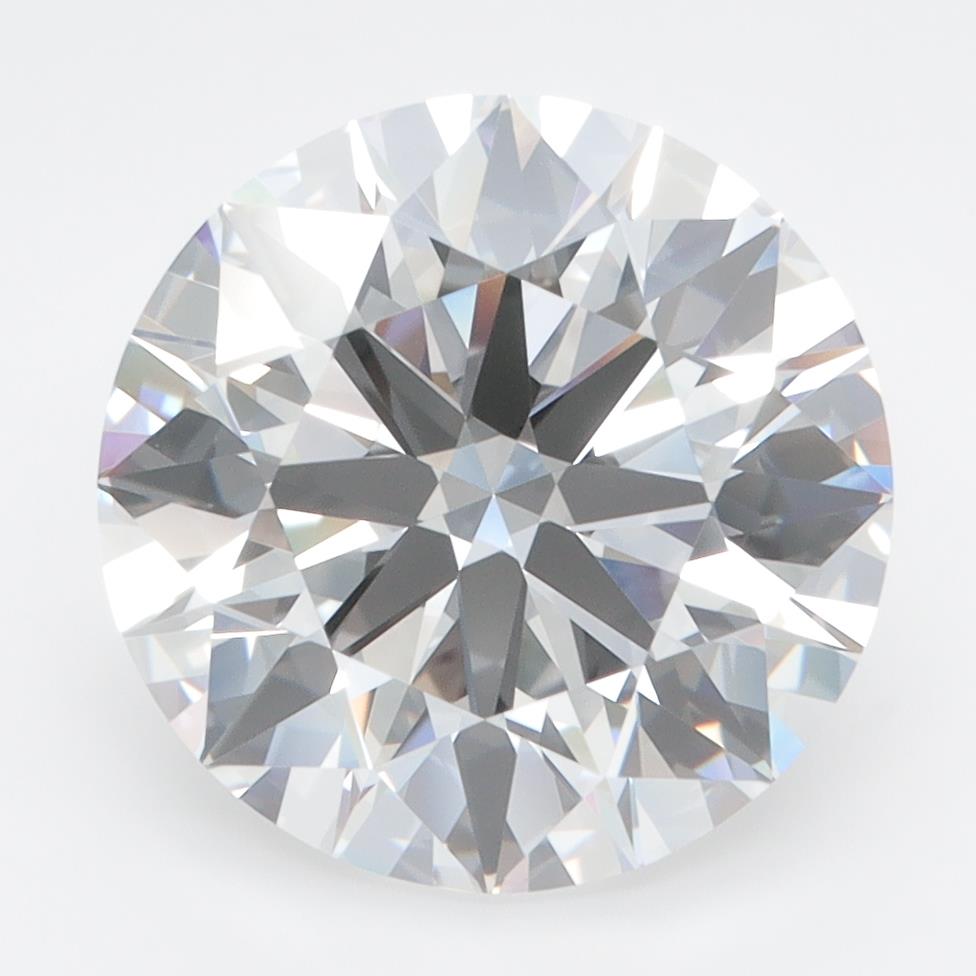 5.01ct Round D FL Lab-Grown Diamond