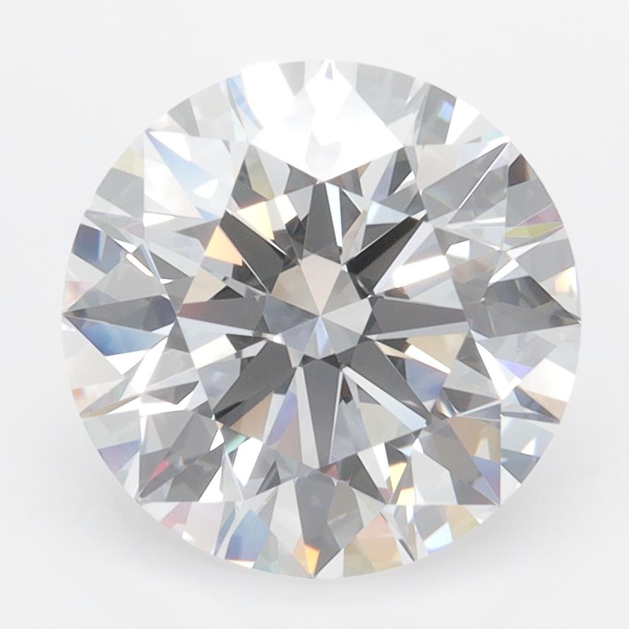 3.6ct Round D FL Lab-Grown Diamond