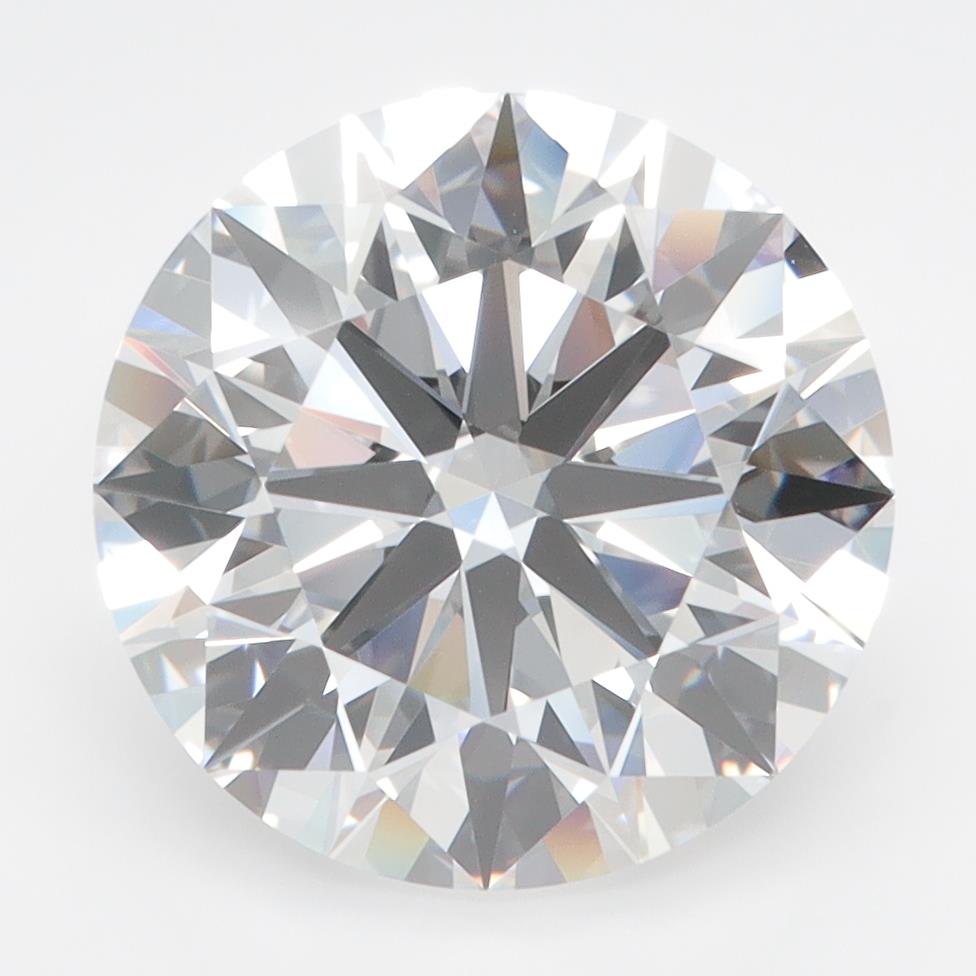 5.25ct Round D VVS1 Lab-Grown Diamond
