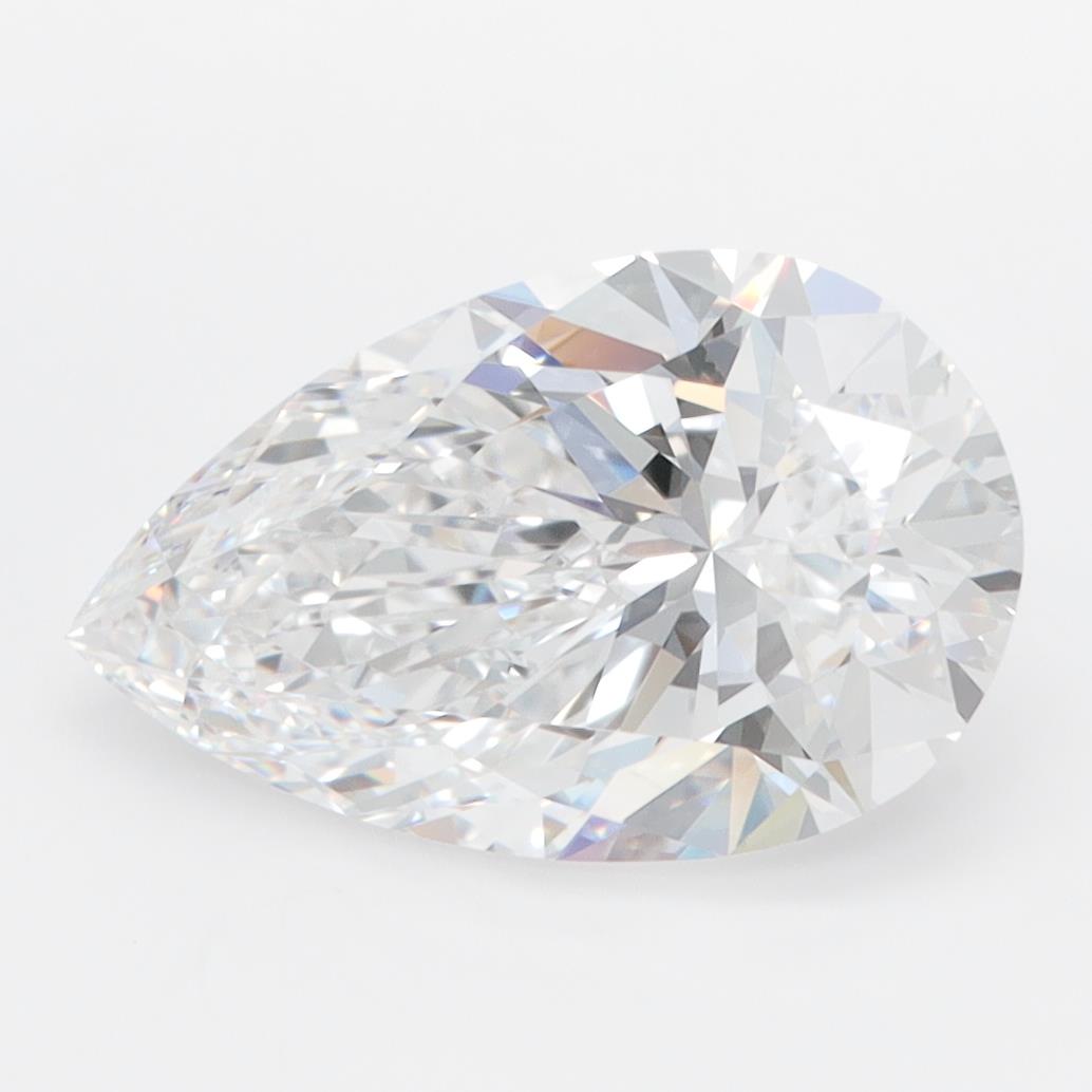 3.07ct Pear D FL Lab-Grown Diamond