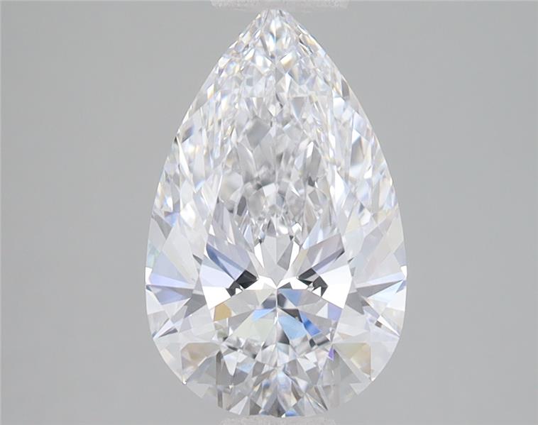 7.01ct Pear D VVS1 Lab-Grown Diamond