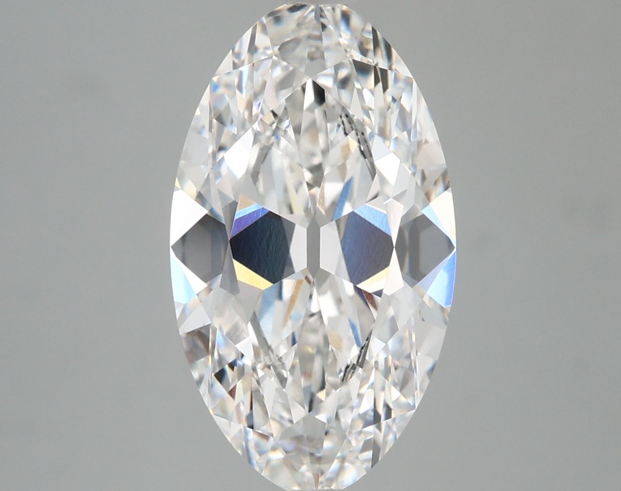 4.57ct Moval F VVS1 Lab-Grown Diamond
